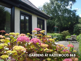 Gardens at Hazelwood B&B, Howth, Dublin, Ireland